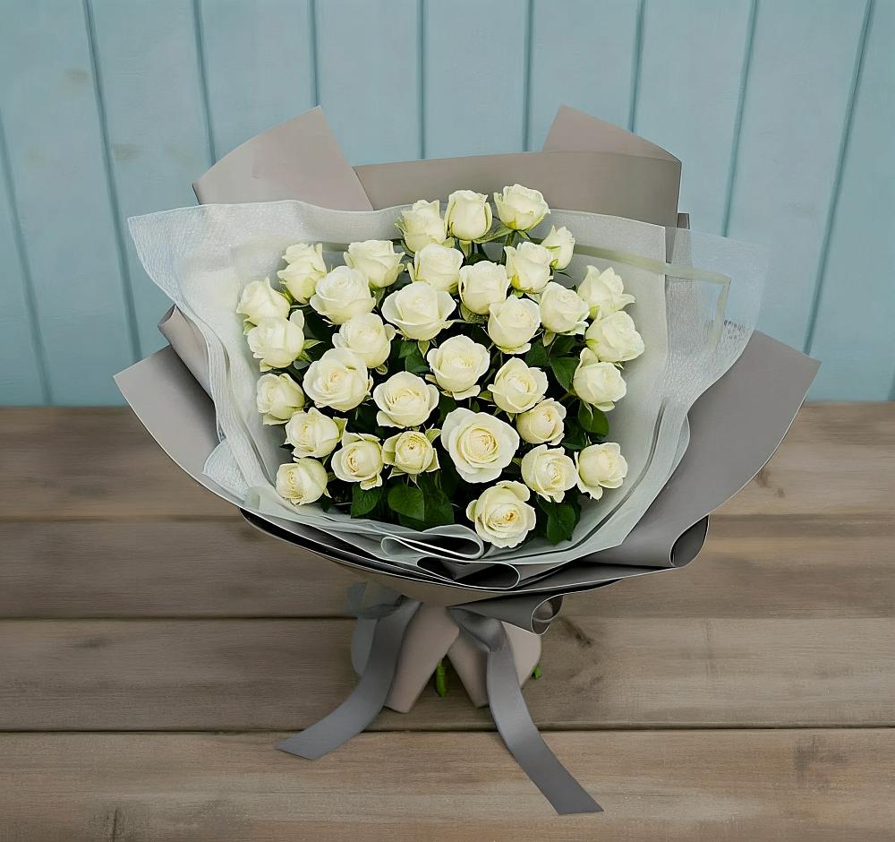 Букет Белоснежная нежность в Ферзиково