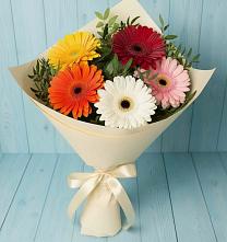 Букет цветов из:  Герберы в Ферзиково