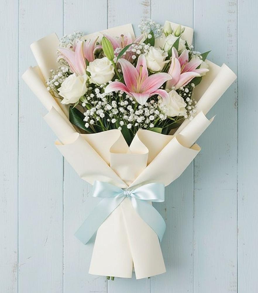 Букет цветов из: Лилии в Ферзиково