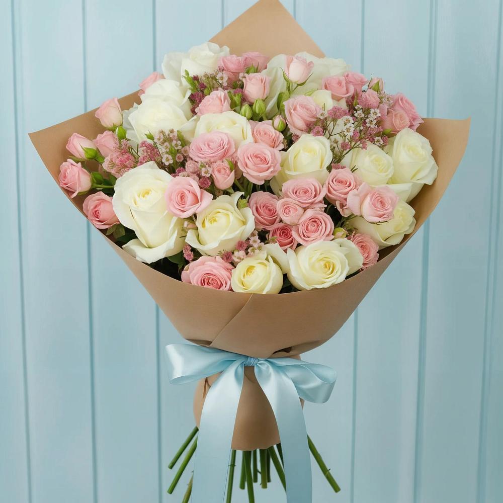 Букет цветов из: Розы в Ферзиково