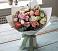 Букет цветов из: Розы, Лизиантусы и Гвоздики в Ферзиково