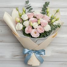 Букет цветов из:  Лизиантусы в Ферзиково