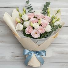 Букет цветов из:  Лизиантусы в Ферзиково