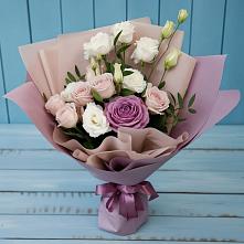 Букет цветов из:  Розы и Лизиантусы #REPLACE_PRED# Ферзиково