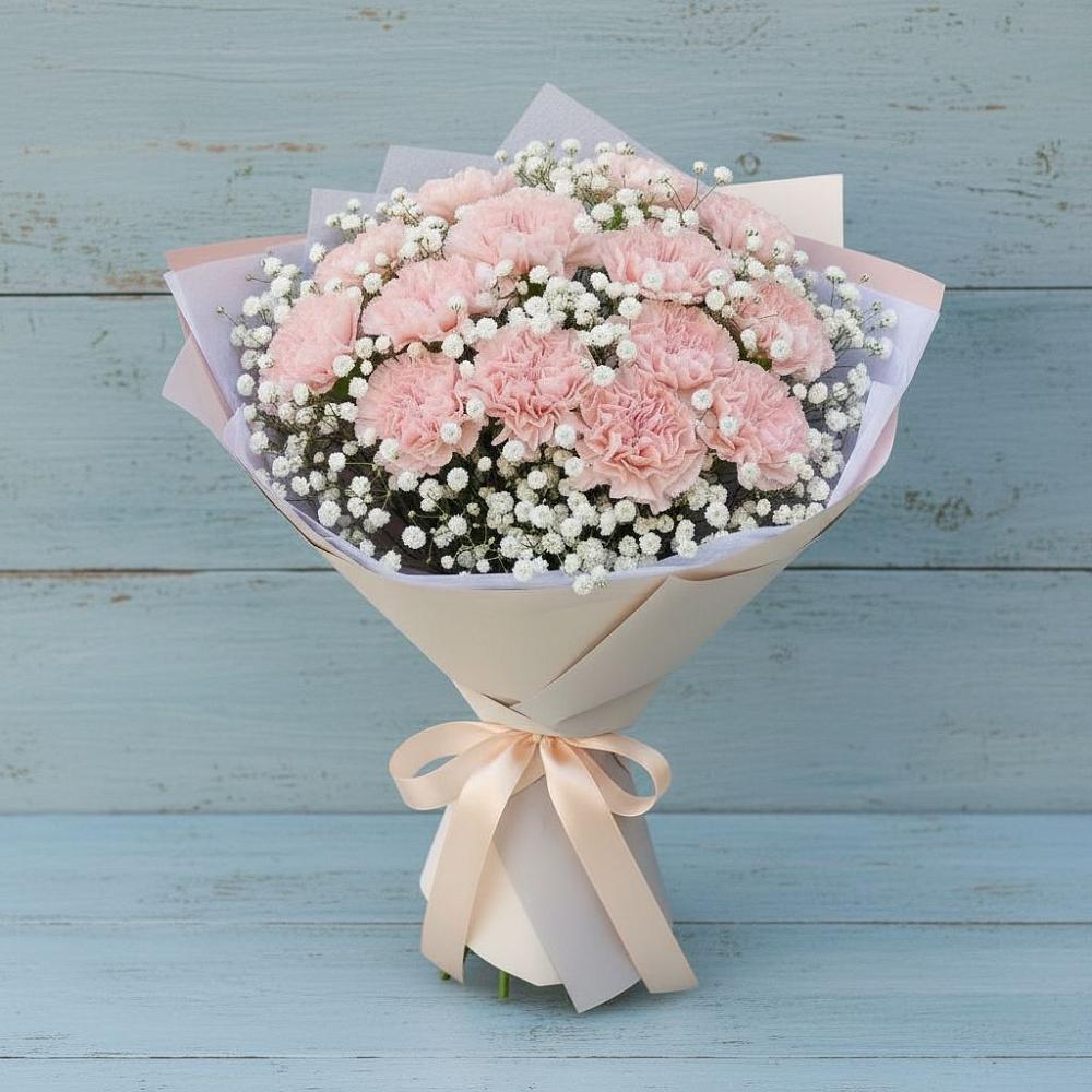 Букет цветов из: Гвоздики в Ферзиково