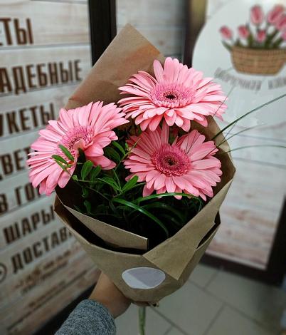 Букет цветов из: Герберы в Ферзиково