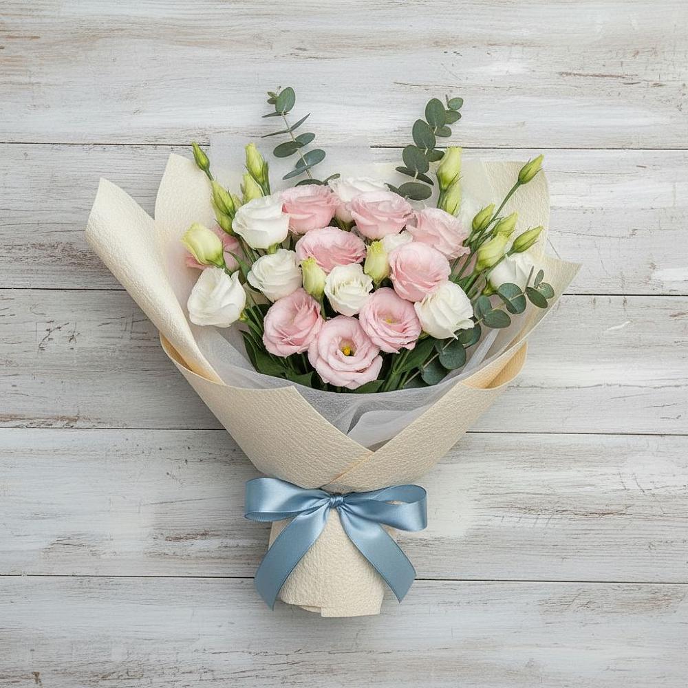 Букет цветов из: Лизиантусы в Ферзиково